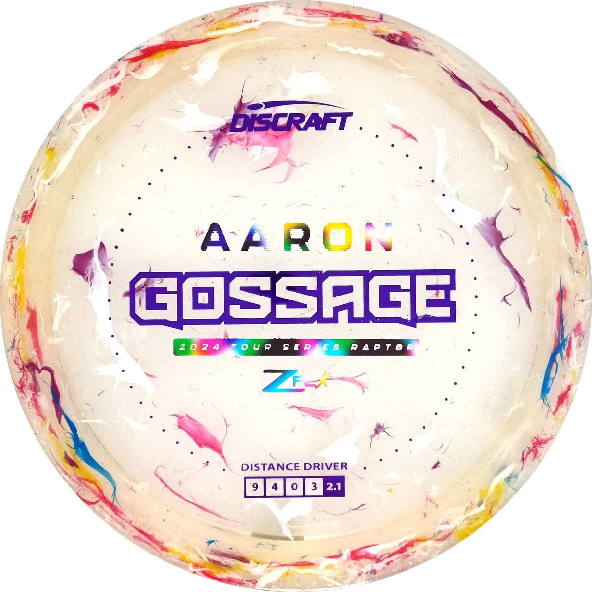 Wil Ray Max Raptor Discraft 2024 Tour Series Aaron Gossage Raptor – Disc Tree