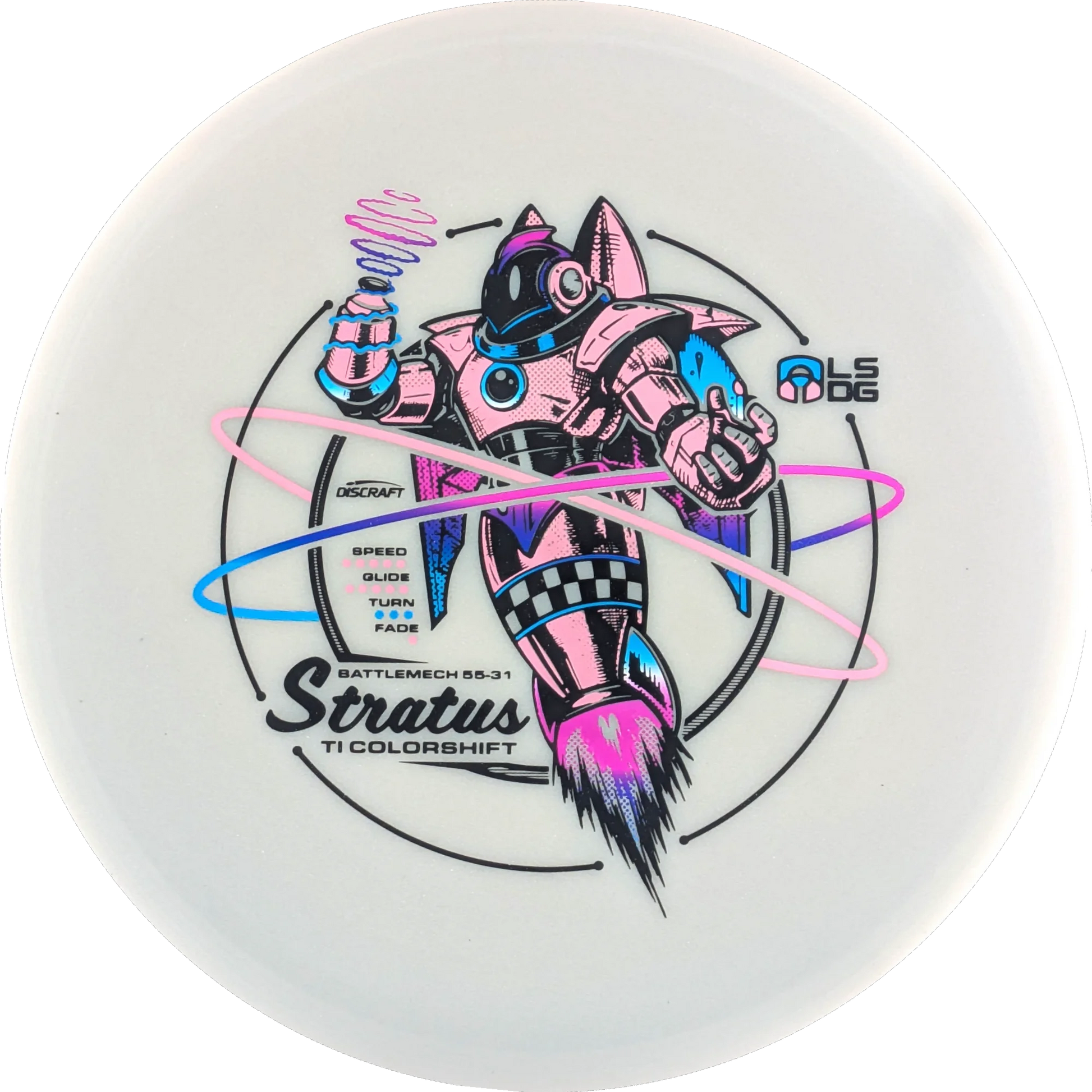 Discraft Hard Luna 2-Pack - 173-174g Matching Putter Set For Disc Golf