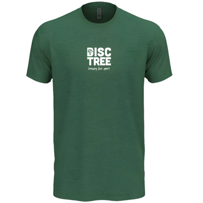 Disc Tree Center Logo Unisex T-Shirt