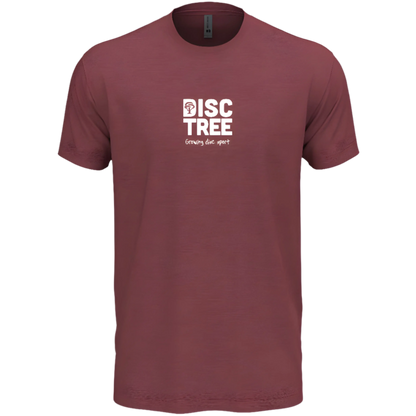 Disc Tree Center Logo Unisex T-Shirt