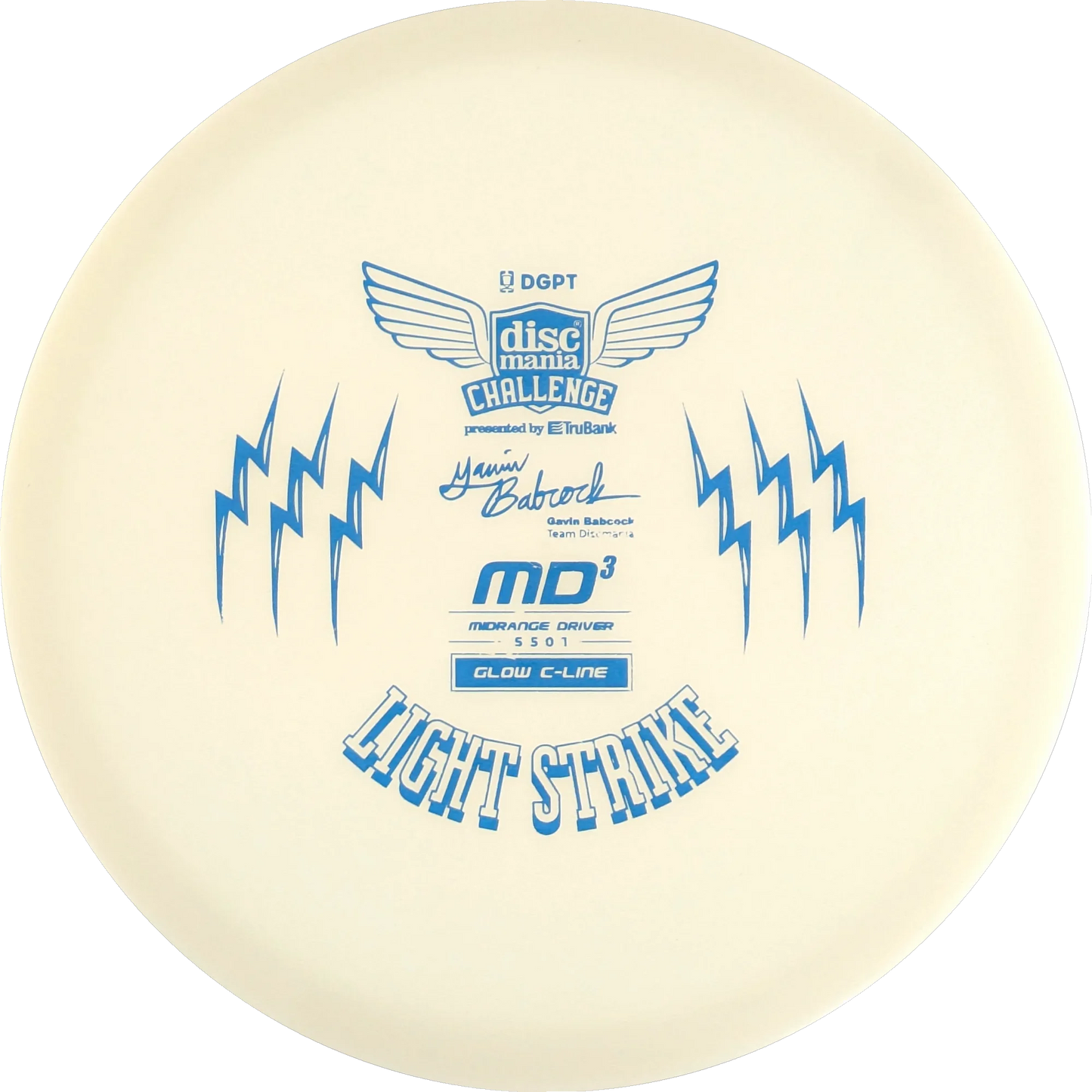 C-line Glow 2026 Discmania Challenge MD3