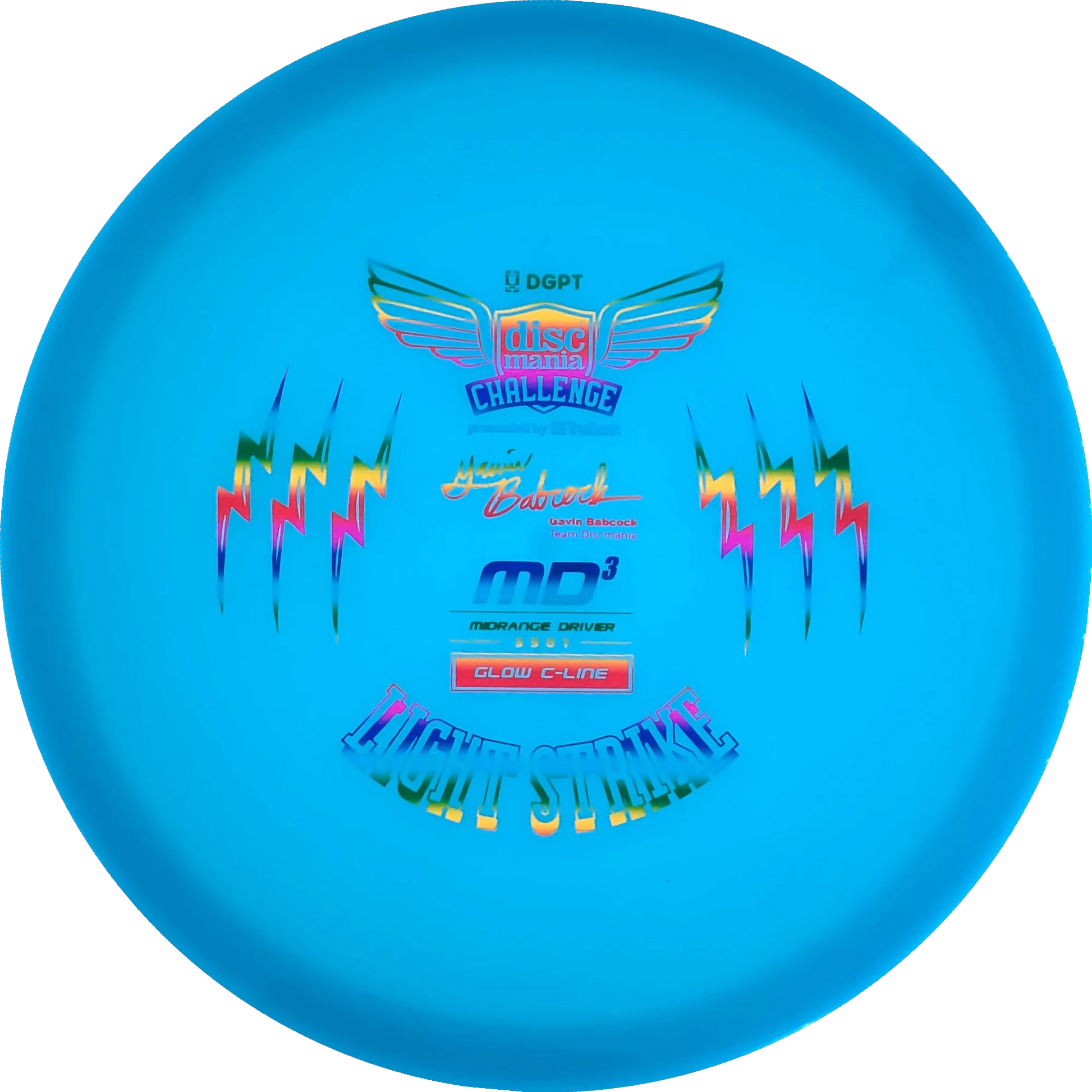 C-line Glow 2026 Discmania Challenge MD3