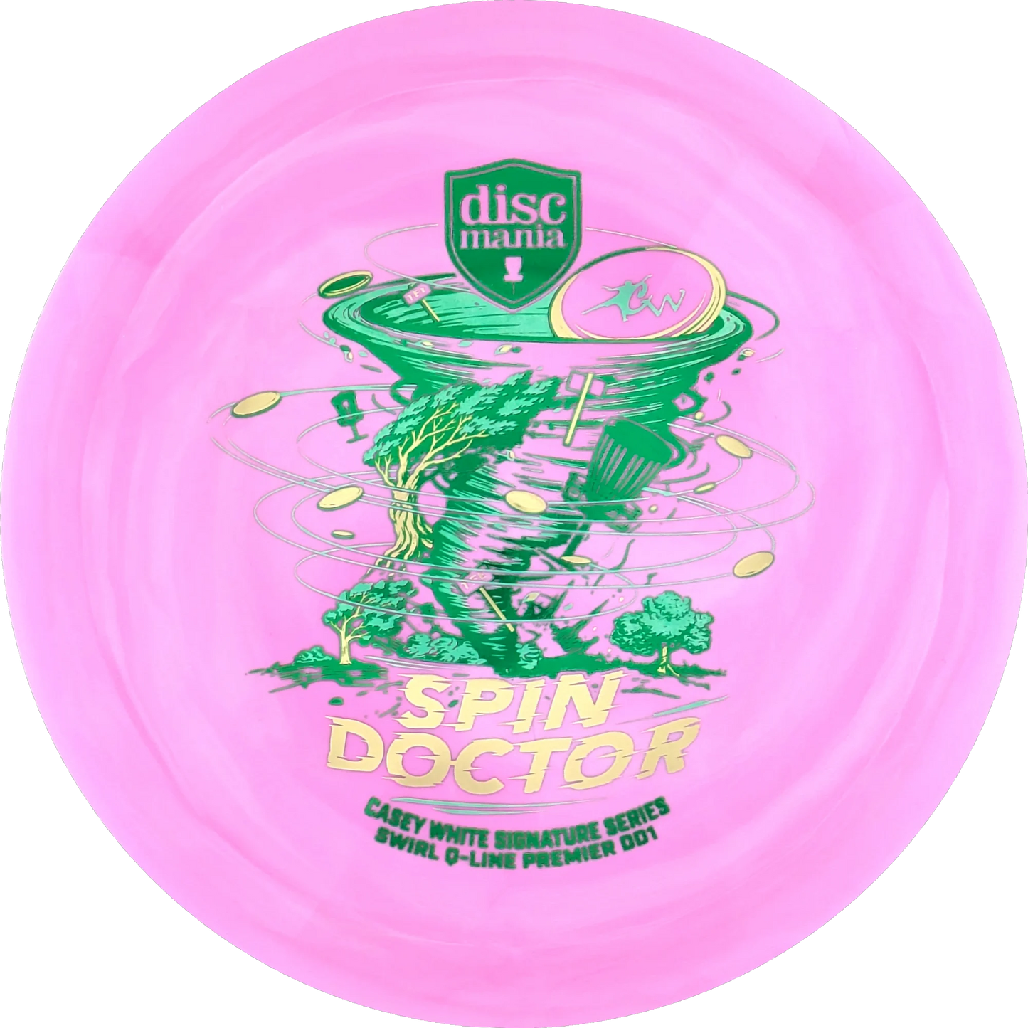 Q-Line Premier Casey White Spin Doctor DD1