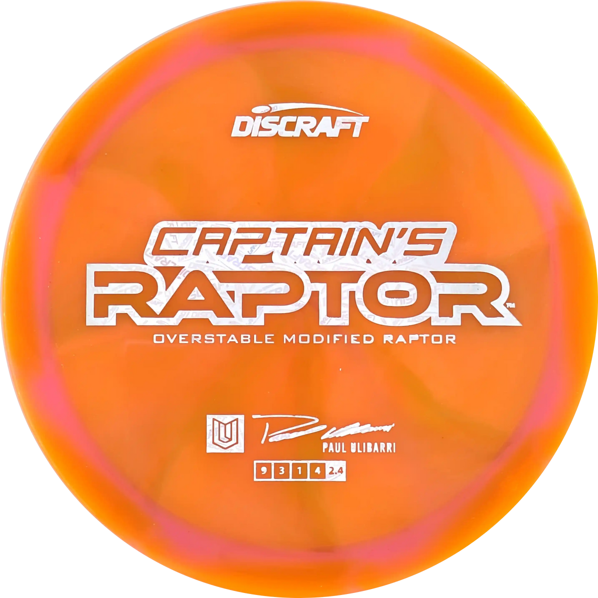 Discraft Fuzed Raptor Discraft 2025 Z Swirl Captains Raptor – Disc Tree