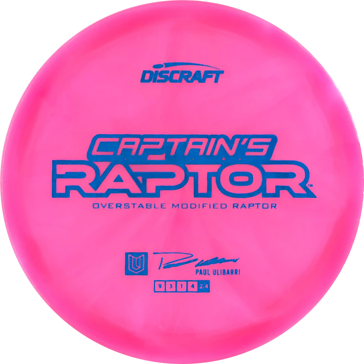 Discraft Fuzed Raptor Discraft 2025 Z Swirl Captains Raptor – Disc Tree