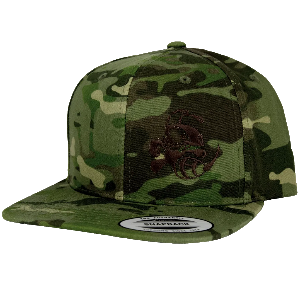 Buzzz Camo Snapback Cap