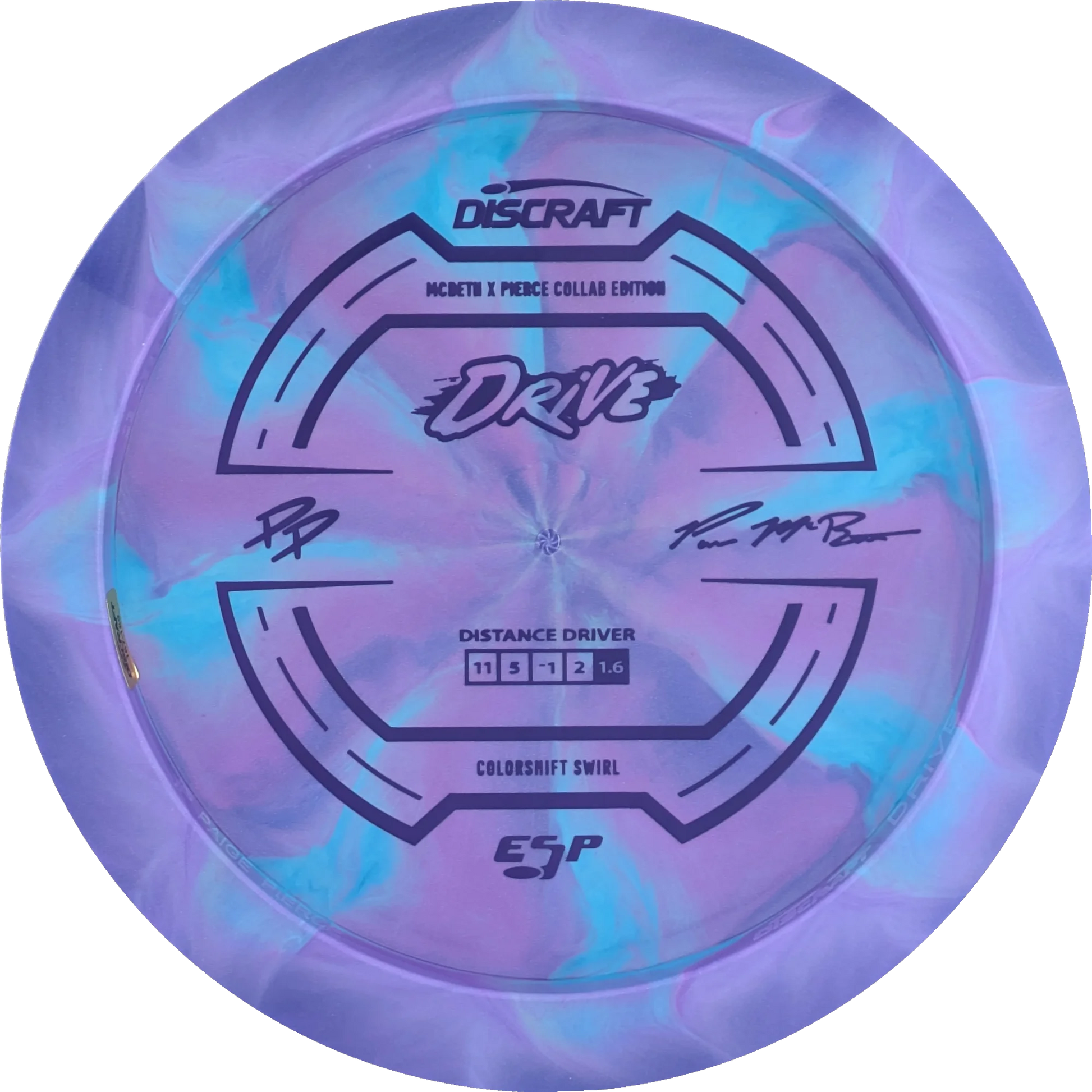 ESP Colorshift Swirl 2025 Paige Pierce & Paul Mcbeth Collab Drive