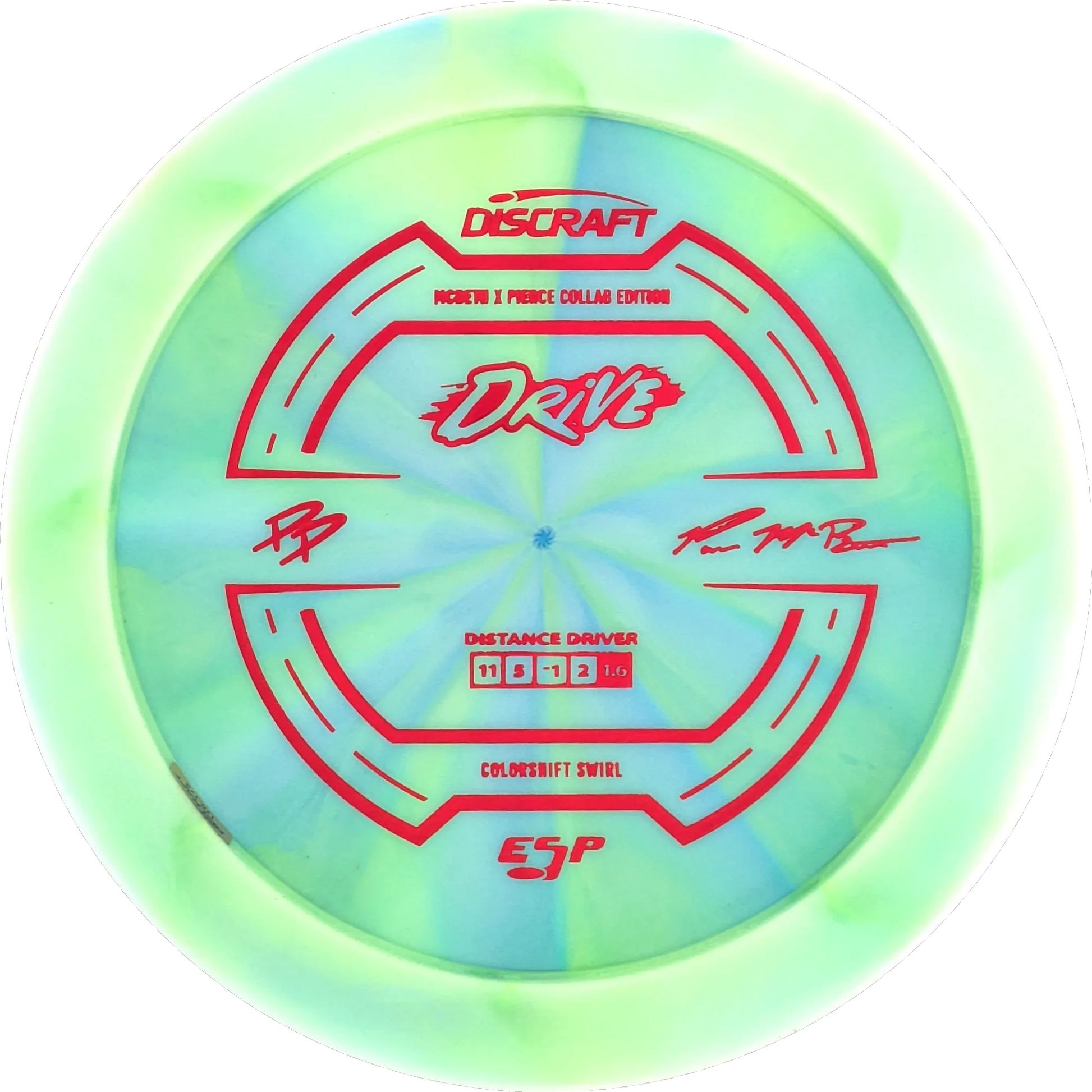ESP Colorshift Swirl 2025 Paige Pierce & Paul Mcbeth Collab Drive