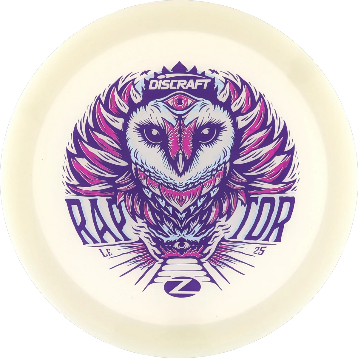 Discraft Fuzed Raptor Discraft Z-Line UV TriFoil 2025 Ledgestone Raptor – Disc Tree