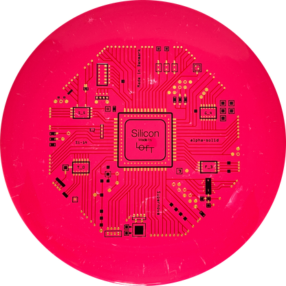 Alpha-solid Silicon Supernova Microchip Stamp