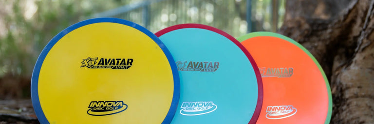 Flere overmold discs i mange farver fra Innova
